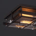 Eurofase 28055-013 Muller 14" Matte Black Outdoor Ceiling Light