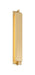Eurofase 48962-018 Tribek 32" Gold LED Outdoor Wall Light