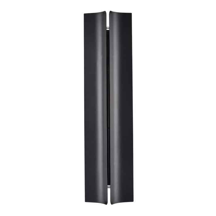 Millennium Lighting 78101-PBK 20 Inch LED Contemporary Outdoor Wall Sconce - Black