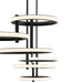 Eurofase 39421-012 Giro 59" Matte Black LED Chandelier