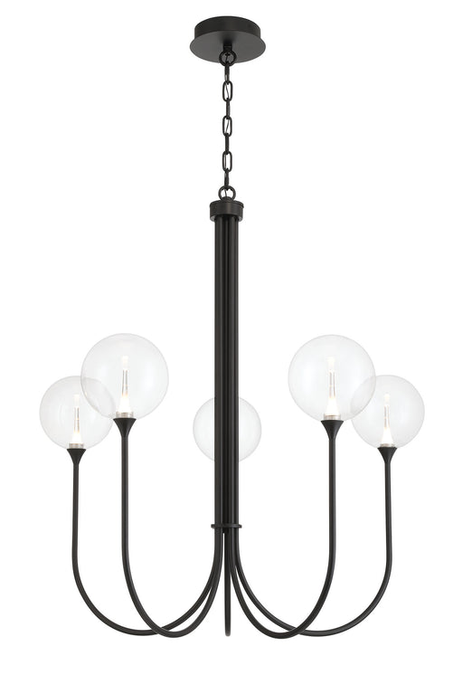 Eurofase 48923-019 Iissa 34" Matte Black LED Chandelier