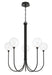 Eurofase 48923-019 Iissa 34" Matte Black LED Chandelier