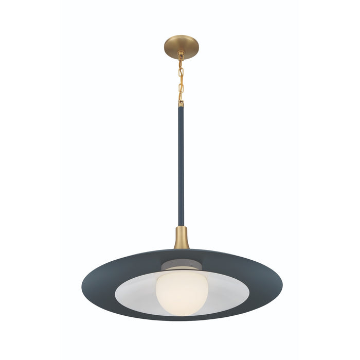 Eurofase 46785-022 Welsh 30" Matte Blue LED Pendant Light