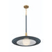 Eurofase 46785-022 Welsh 30" Matte Blue LED Pendant Light