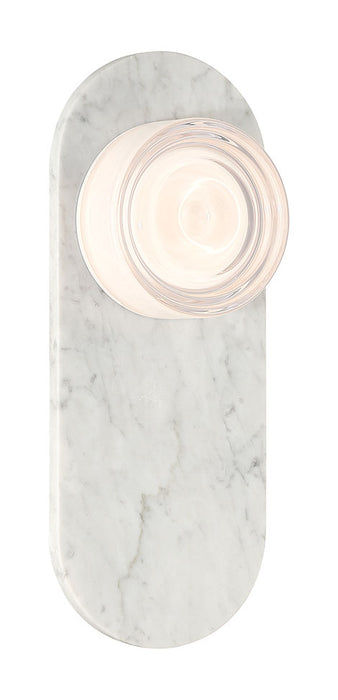 Eurofase 50273-027 Sternn 15" Marble White LED Outdoor Wall Light