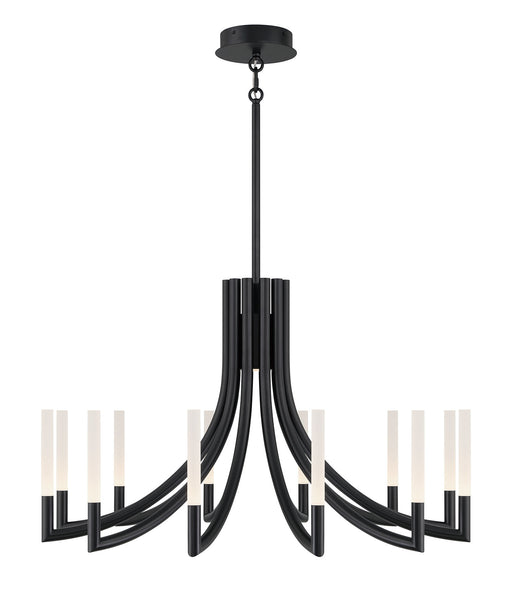 Eurofase 49011-036 Olette 36" Matte Black LED Chandelier