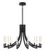 Eurofase 49011-036 Olette 36" Matte Black LED Chandelier