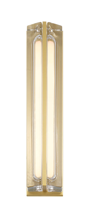 Eurofase 49025-019 Langferd 24" Gold LED Outdoor Wall Light