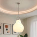 Pendant Light Thesis 207655A Mansfield 18 inch 1 light Champagne Gold Pendant Light with Opal Glass Shade THESIS