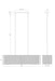 Eurofase 47240-018 Glasbury 52" Gold Chandelier