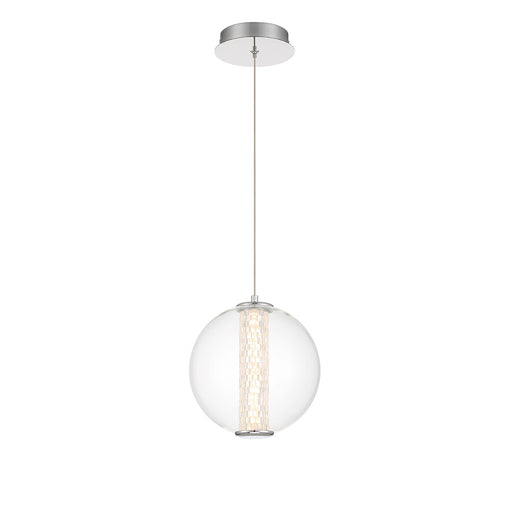 Eurofase 45735-011 Atomo 9" Chrome LED Pendant Light