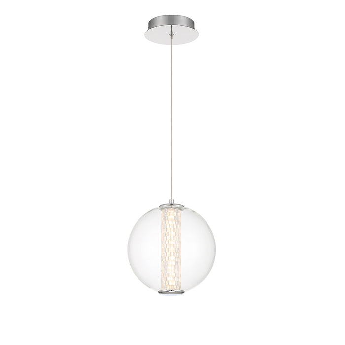 Eurofase 45735-011 Atomo 9" Chrome LED Pendant Light