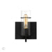 Eurofase 34133-036 Pista 9" Matte Black Wall Sconce