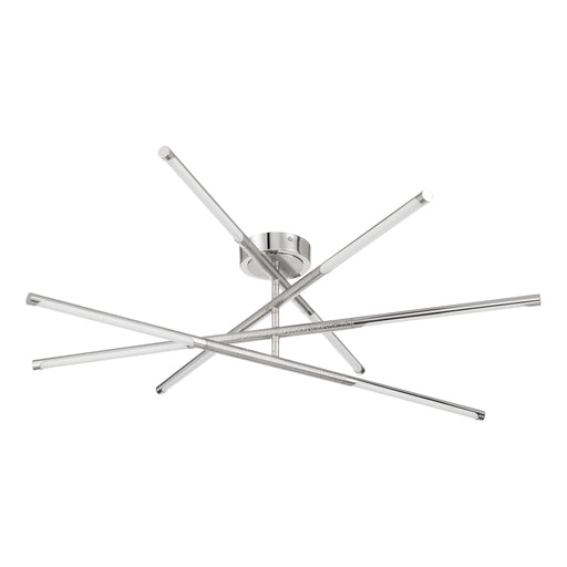 Chandelier Thesis 207285A Overture 36 inch 8 light Polished Nickel 5CCT LED Chandelier THESIS