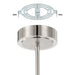 Chandelier Thesis 207285A Overture 36 inch 8 light Polished Nickel 5CCT LED Chandelier THESIS