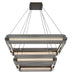 Eurofase 50055-012 Neoness 34" Weathered Brass LED Chandelier