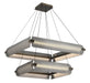 Eurofase 50055-012 Neoness 34" Weathered Brass LED Chandelier
