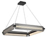 Eurofase 50052-011 Neoness 34" Matte Black LED Chandelier