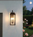 Exterior Wall Sconce Thesis 207743A Hillside 25 inch 3 light Textured Black Exterior Wall Sconce with Clear Glass THESIS