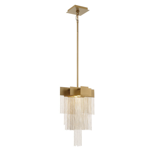 Eurofase 44370-022 Bloomfield 18" Matte Gold LED Pendant Light