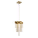Eurofase 44370-022 Bloomfield 18" Matte Gold LED Pendant Light