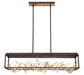 Eurofase 35642-015 Aerie 42" Gold-Black Mix LED Chandelier