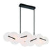 Eurofase 47210-028 Nuvola 56" Matte Black LED Chandelier