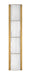 Eurofase 50175-017 Gibraltar 25" Antique Brass LED Vanity Light