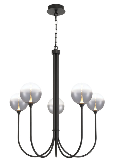 Eurofase 48923-026 Iissa 34" Matte Black LED Chandelier