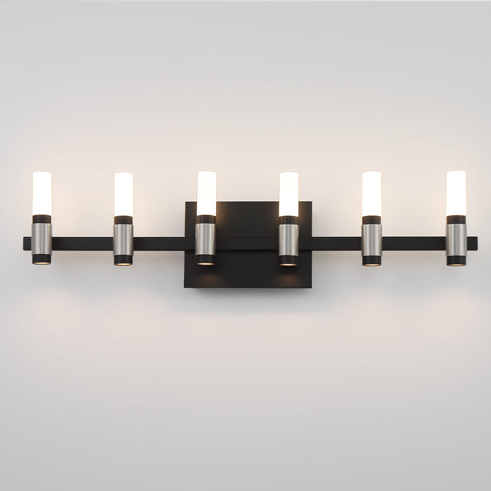 Eurofase 45237-027 Albany 27" Silver-Black Mix LED Vanity Light