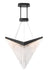 Eurofase 47187-023 Vivien 32" Matte Black LED Chandelier