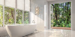 Eurofase 44283-018 Perrene 19" Chrome Wall Sconce
