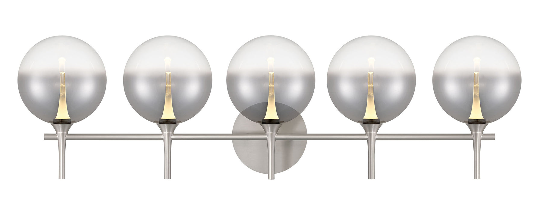 Eurofase 48920-025 Iissa 5-Light Satin Nickel LED Vanity Light