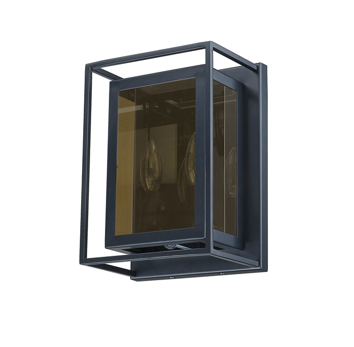 Wall Sconce Z-Lite 802-2S-MC Misty Charcoal Infinity 2 Light Wall Sconce Z-Lite