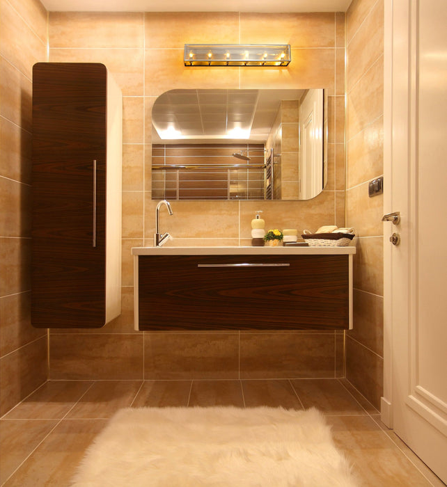 Vanity Z-Lite 802-4V-CH Chrome Infinity 4 Light Vanity Z-Lite