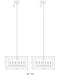 Chandelier Z-Lite 802P24-MC Misty Charcoal Infinity 12 Light Chandelier Z-Lite