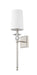 Wall Sconce Z-Lite 804-1S-BN Brushed Nickel Ava 1 Light Wall Sconce Z-Lite