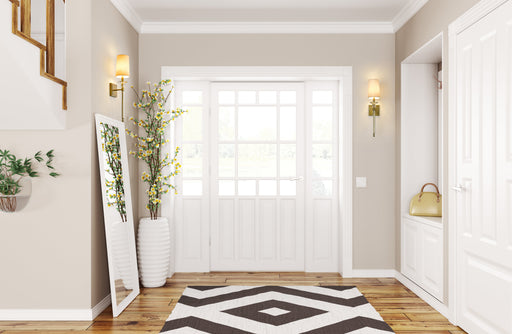 Wall Sconce Z-Lite 804-1S-RB Rubbed Brass Ava 1 Light Wall Sconce Z-Lite