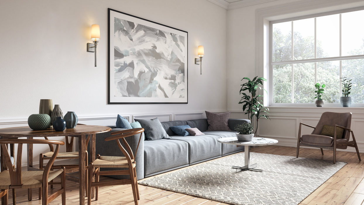 Wall Sconce Z-Lite 805-1S-BN Brushed Nickel Mia 1 Light Wall Sconce Z-Lite