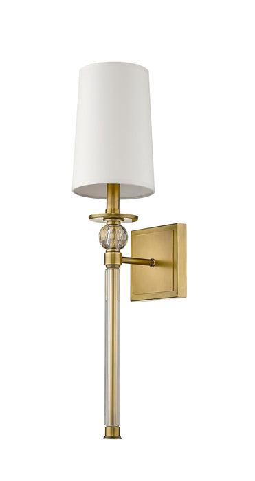 Wall Sconce Z-Lite 805-1S-RB Rubbed Brass Mia 1 Light Wall Sconce Z-Lite