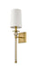 Wall Sconce Z-Lite 805-1S-RB Rubbed Brass Mia 1 Light Wall Sconce Z-Lite