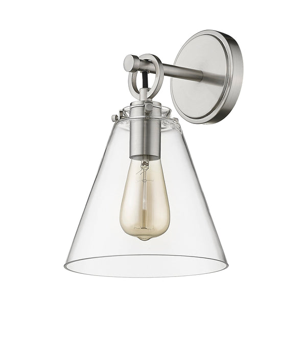 Wall Sconce Z-Lite 806-1S-BN Brushed Nickel Harper 1 Light Wall Sconce Z-Lite