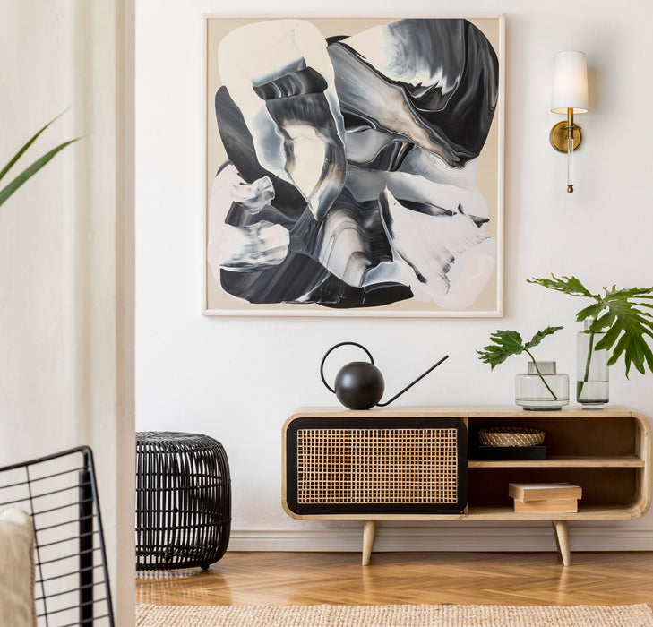 Wall Sconce Z-Lite 808-1S-RB-WH Rubbed Brass Mila 1 Light Wall Sconce Z-Lite