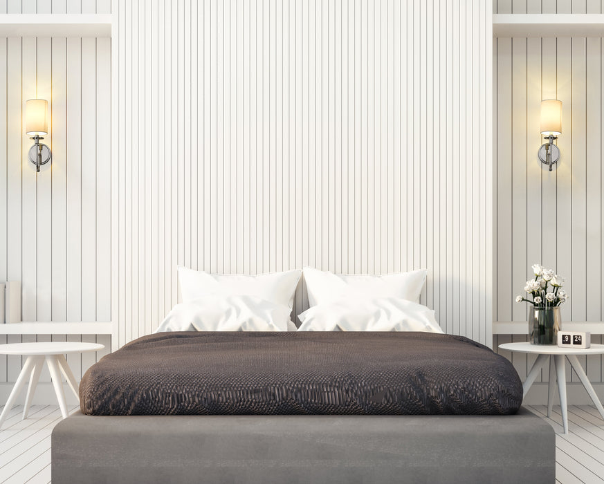 Wall Sconce Z-Lite 809-1S-PN Polished Nickel Ella 1 Light Wall Sconce Z-Lite