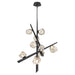 Eurofase 47235-021 Thorah 47" Matte Graphite LED Chandelier