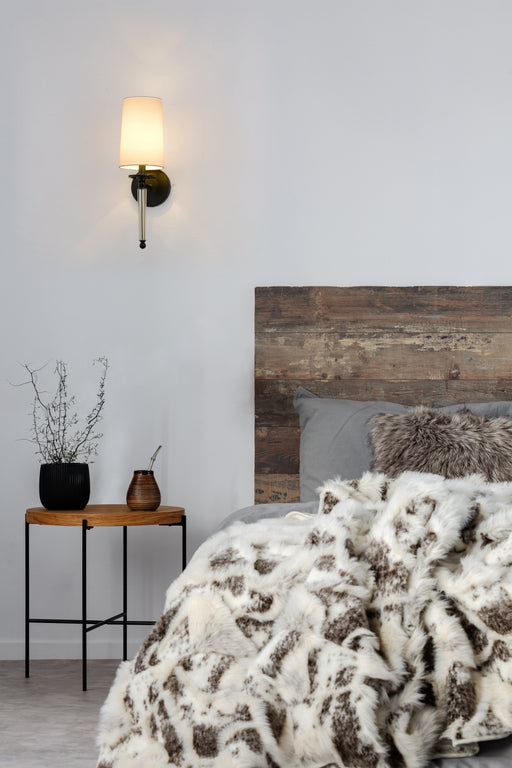 Wall Sconce Z-Lite 810-1S-MB Matte Black Avery 1 Light Wall Sconce Z-Lite