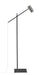 Floor Lamp Z-Lite 814FL-MB-PN Matte Black + Polished Nickel Calumet 1 Light Floor Lamp Z-Lite