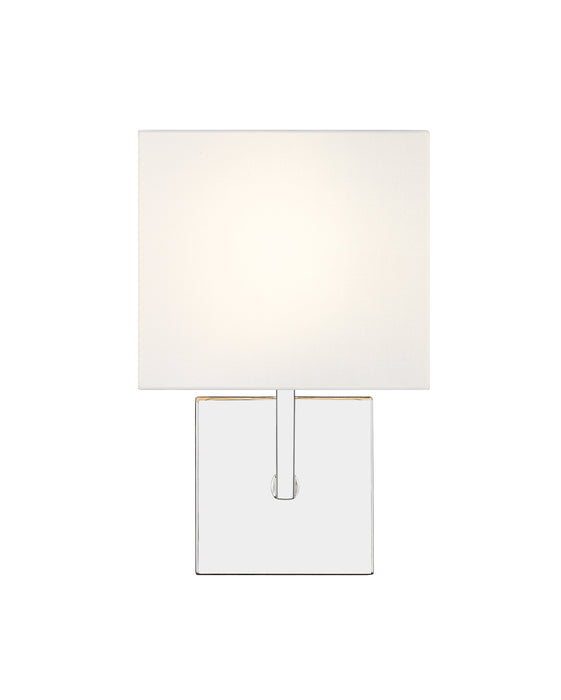 Wall Sconce Z-Lite 815-1S-PN Polished Nickel Saxon 1 Light Wall Sconce Z-Lite