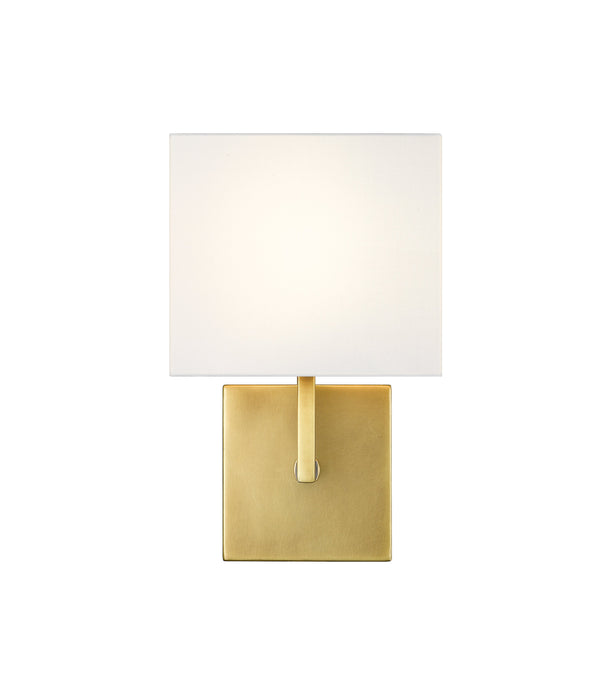 Wall Sconce Z-Lite 815-1S-RB Rubbed Brass Saxon 1 Light Wall Sconce Z-Lite