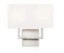 Wall Sconce Z-Lite 815-2S-BN Brushed Nickel Saxon 2 Light Wall Sconce Z-Lite